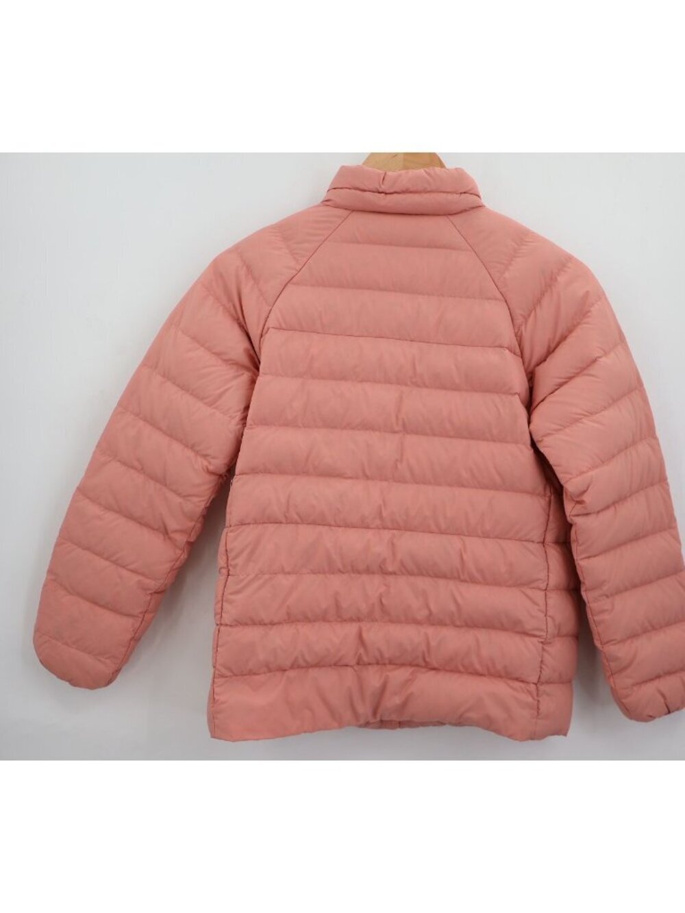 Patagonia Girls Down Sweater Jacket Size Large Pink Full Zip Puffer Outerwear - Picture 6 of 16